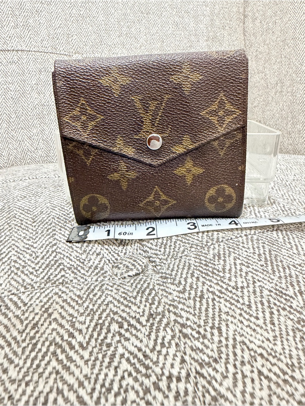 Louis Vuitton Brown Monogram Envelope Wallet